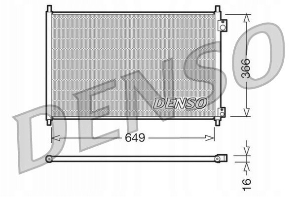 AIR CONDITIONING COOLER for HONDA Accord Part manufacturer Denso