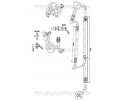 AIR CONDITIONING CABLE 9010 24011 TRISCAN Packaging status original