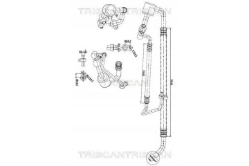AIR CONDITIONING CABLE 9010 24011 TRISCAN Packaging status original