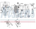 COMPRESSOR AIR CONDITIONING COMPRESSOR 89587 NISSENS Catalog number of substitutes ACAUTO AC 01DL132 ACAUTO AC 02DL01 ACAUTO AC 