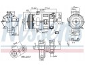 COMPRESSOR AIR CONDITIONING COMPRESSOR 89400 NISSENS Product weight with unit packaging 11 kg