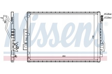 Condenser air conditioning NISSENS 940137 Part manufacturer Nissens
