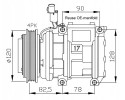 COMPRESSOR AIR CONDITIONING COMPRESSOR 32449 NRF KIA Part manufacturer NRF