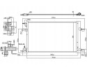 AIR CONDITIONING CONDENSER OPEL INSIGNIA A INSIGNIA A