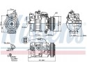 Compressor air conditioning NISSENS 89208 Part manufacturer Nissens