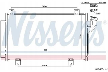 CONDENSER AIR CONDITIONING COOLER WITH DEHUMIDIFIER Catalog number of the part 940575