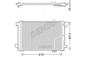 DENSO DCN17035 Condenser air conditioning Part manufacturer Denso