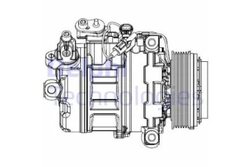 COMPRESSOR AIR CONDITIONING COMPRESSOR CS20547 DELPHI Packaging status original