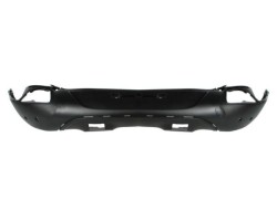 Rear bumper with holes for spoiler PDC PDC 6 black RENAULT KADJAR