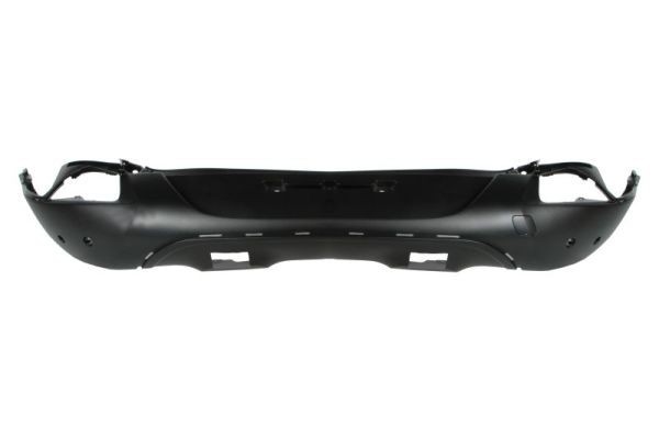 Rear bumper with holes for spoiler PDC PDC 6 black RENAULT KADJAR