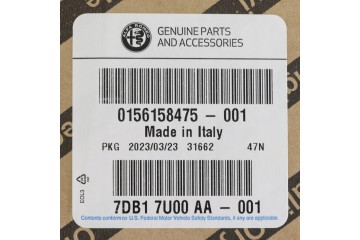 DIFFUSER BUMPER CAP REAR ALFA ROMEO STELVIO VELOCE ORIGINAL Catalog number of the part 156158475