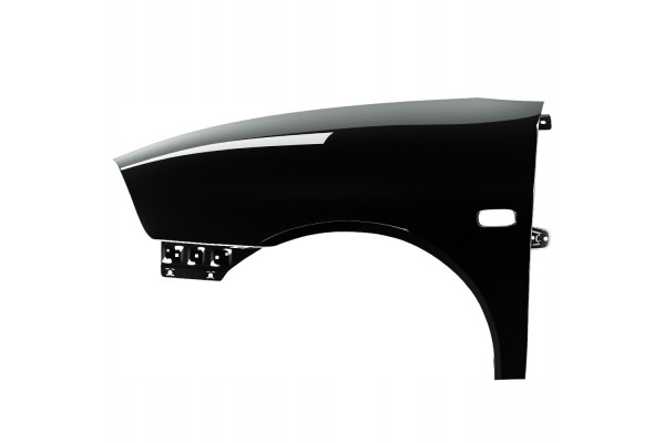 BLU Mudguard SEAT IBIZA CORDOBA III 3 6L LC9Z left black 02 08 front galvanized Packaging status original