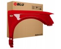 BLU Mudguard AUDI A3 8P LY3J right red 03 08 front