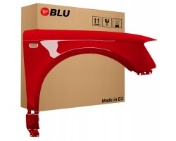 BLU Mudguard AUDI A3 8P LY3J right red 03 08 front
