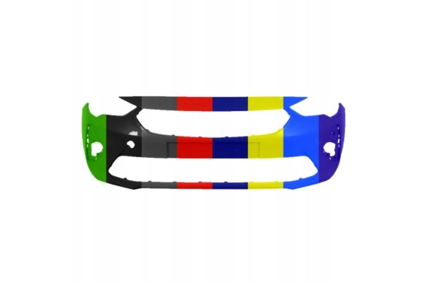 Front bumper GS LINE OPEL CORSA F 05 19 06 23 Catalog number of the part 5510 00 5028900Q