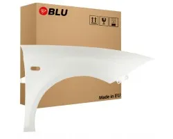 Guardabarros BLU SEAT LEON II 1P1 LB9A derecho blanco 05-12 delantero CandyWeiss