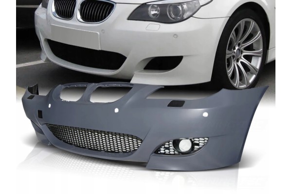 FRONT BUMPER M5 LOOK PDC BMW 5 SERIES E60 E61 03 07