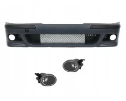 Parachoques delantero Net-Cars, para pintar, para BMW E39 con orificios para luces antiniebla