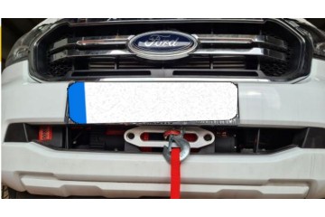 Winch mounting plate Ford Ranger 2012 2022 Installation side front