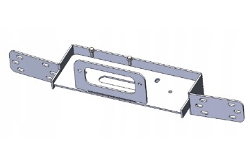 Winch mounting plate Ford Ranger 2012 2022 Product weight with unit packaging 20 kg