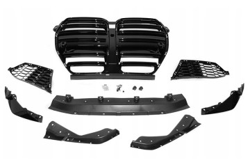 Front bumper complete Grill grille spoiler beam Bmw 3 g20 g21 2019 22 Installation side front