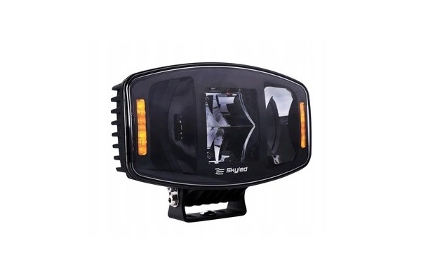 Headlight Skyled Jumbo Amber Full LED 10 100W Double Positions R112