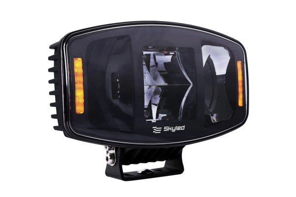Headlight Skyled Jumbo Amber Full LED 10 100W Double Positions R112 Packaging status original
