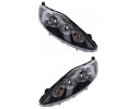 FORD FIESTA 08 13 HEADLIGHT FRONT LAMP SET