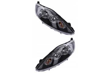 FORD FIESTA 08 13 HEADLIGHT FRONT LAMP SET