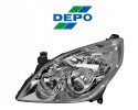 Headlight LEFT OPEL VECTRA C SIGNUM 2005 2008 Type of low beam headlights traditional halogen