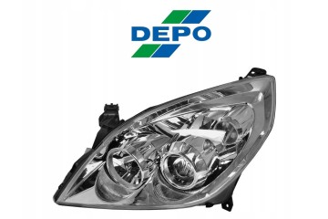 Headlight LEFT OPEL VECTRA C SIGNUM 2005 2008 Type of low beam headlights traditional halogen