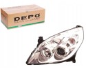 Headlight LEFT OPEL VECTRA C SIGNUM 2005 2008 Quality of parts according to GVO Q original with factory logo OEM OES