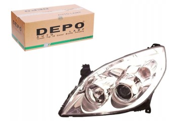 Headlight LEFT OPEL VECTRA C SIGNUM 2005 2008 Quality of parts according to GVO Q original with factory logo OEM OES