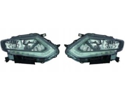 HEADLIGHT NISSAN X TRAIL 13 H9 H11 DRL LED LEFT TYC 20 14816 06 2 TYC