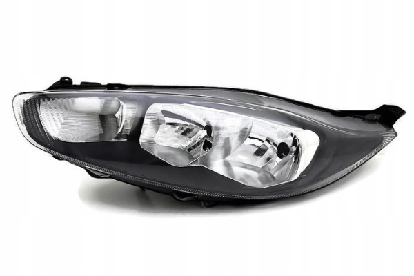 Ford Fiesta 13 Headlight Black Left Depo