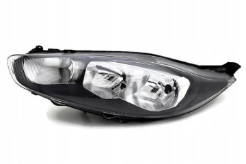 Ford Fiesta 13 Headlight Black Left Depo