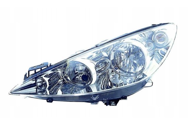 Headlight left ABAKUS 550 1144LMLD EM fits PEUGEOT 308 SW I 4E 4H