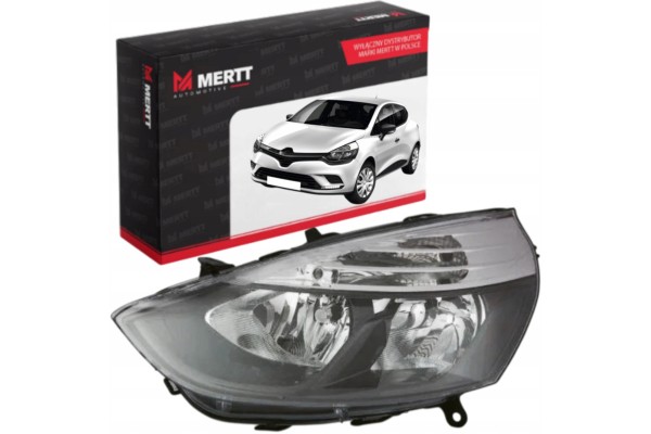 HEADLIGHT LEFT 260601176R RENAULT CLIO IV 2016 2019 Part manufacturer Mertt