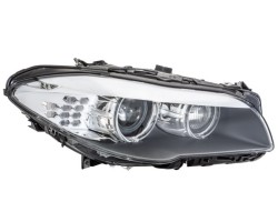 BMW HEADLIGHT 5 06 09 08 17 PR BI XENON 1ZS010131 621 HELLA
