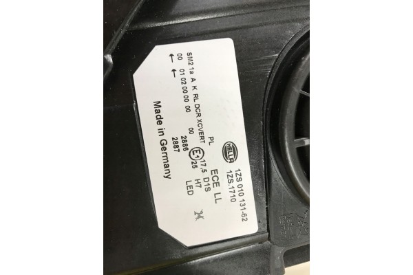 BMW HEADLIGHT 5 06 09 08 17 PR BI XENON 1ZS010131 621 HELLA Version European