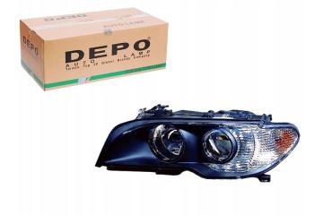HEADLIGHT LEFT BMW E46 COUPE CONVERTIBLE LIFT Part manufacturer Abakus