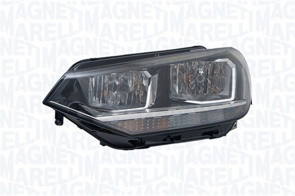 HALOGEN HEADLIGHT WITH MOTOR MAGNETI MARELLI RIGHT O E Car type cargo vans