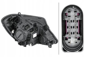 HEADLAMP LAMP LEFT WITH MOTOR FOR ADJUSTMENT Packaging status original