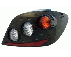 REAR LAMP PEUGEOT 307 BLACK FOR HOUSING TUNING SET
