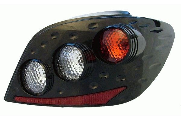 REAR LAMP PEUGEOT 307 BLACK FOR HOUSING TUNING SET