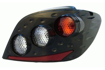 REAR LAMP PEUGEOT 307 BLACK FOR HOUSING TUNING SET