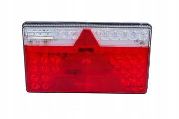 ASPOCK Multiled V LED rear lamps 5 functions LEFT RIGHT lamp Version European