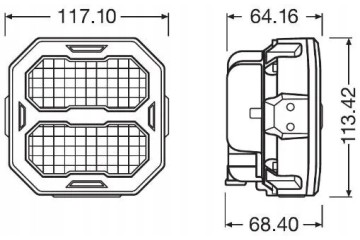 HALOGEN ADDITIONAL LAMP LEDPWL106 WD AMS OSRAM Packaging status original