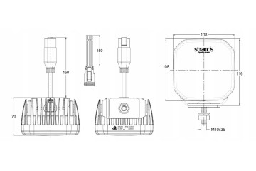 LED long range lights STRANDS Catalog number of the part 809260