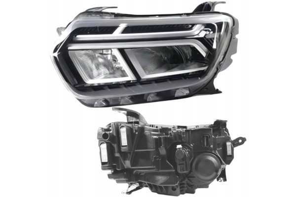 HEADLIGHT LAMP FRONT LEFT FULL LED 260602287R DASH DUSTER II LIFT 2021 Product weight with unit packaging 6 kg
